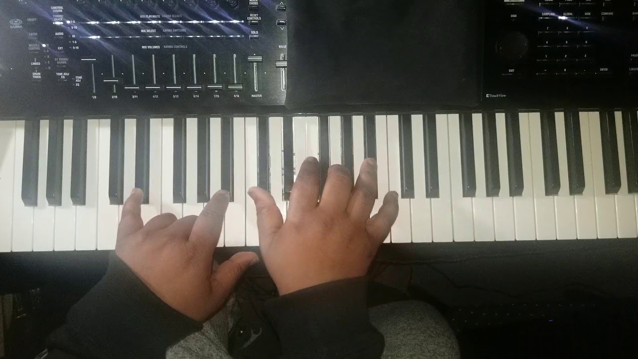 Kid again (acoustic version) by PJ Morton piano tutorial