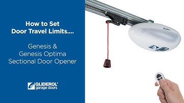 How To: Setting Door Travel Limits for Genesis & Genesis Optima Sectional Door Opener