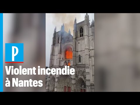 Incendie à la cathédrale de Nantes : 3 départs de feu identifiés, l'orgue détruit