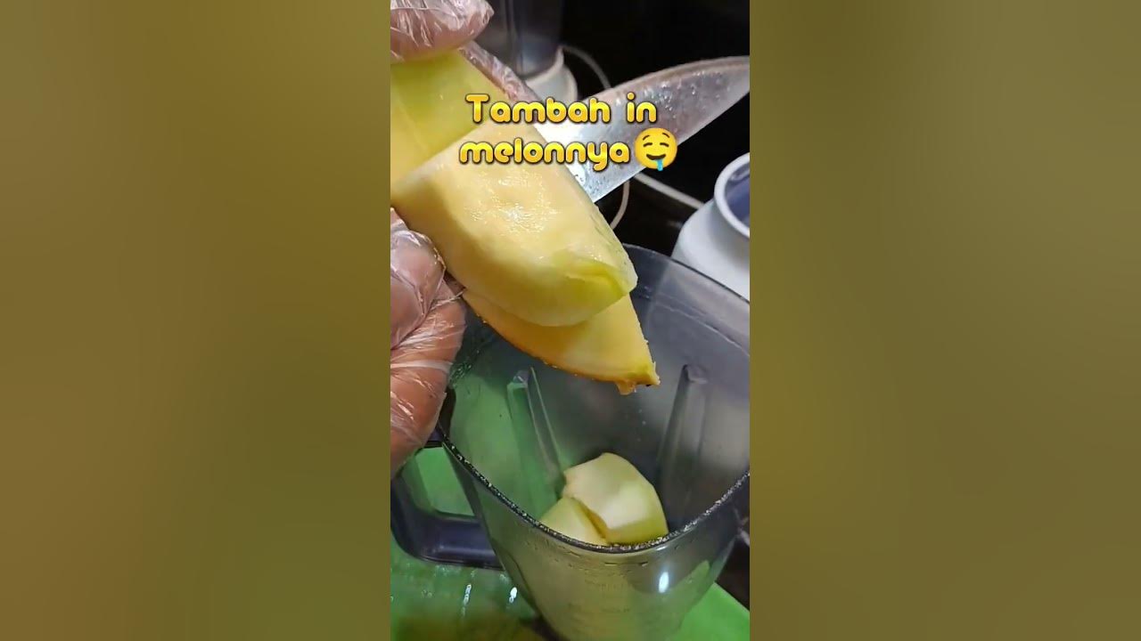CARA BUAT JUS MELON UNTUK DI JUAL #shortsyoutube #streetfood #fandajuice #food #streetfoodideas