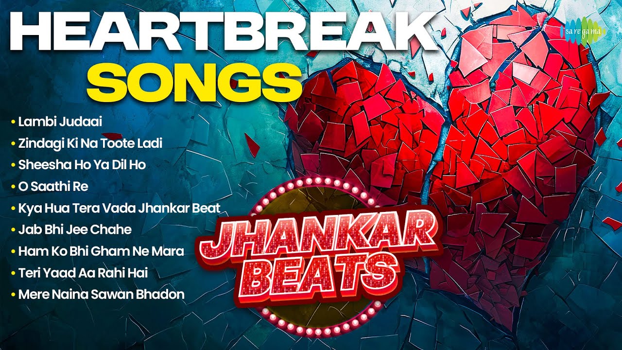 Heartbreak Songs- Jhankar Beats | Lambi Judaai | Kya Hua Tera Vada | Lata Mangeshkar | Kishore Kumar