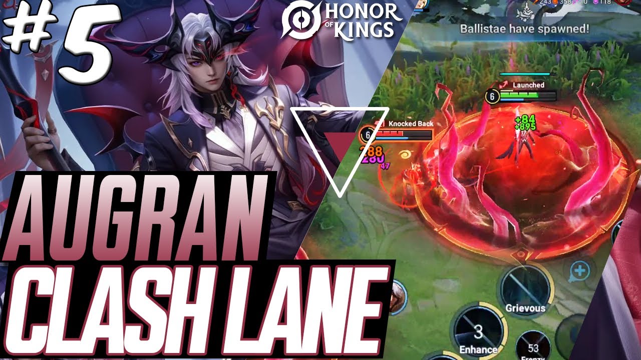 Total dominance in the game! | Augran Clash Lane Gameplay #5 | Honor of Kings