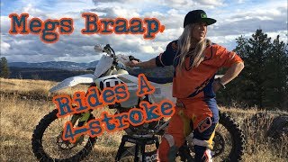 2018 FX 350 Test Ride with Megs Braap