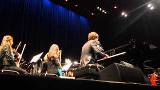 Zak and Sara performed Live by Ben Folds and the Chicago Youth Symphony