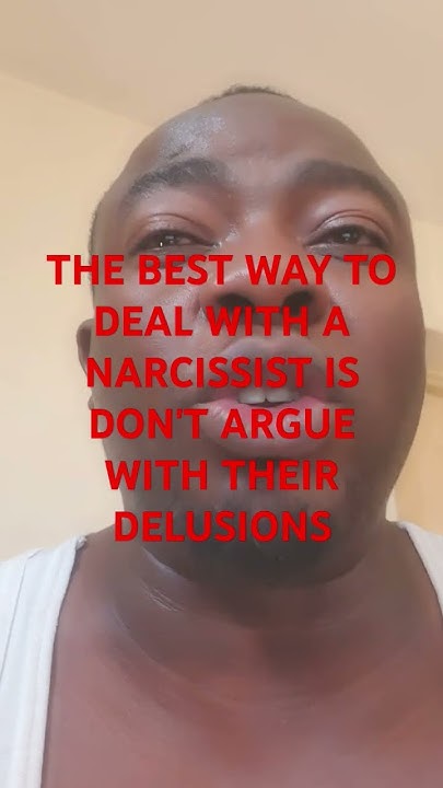 Best Way To Deal With A Narcissist THE BEST WAY TO DEAL WITH A NARCISSIST IS DON'T ARGUE WITH THEIR