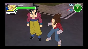 Goku GT SSJ4 Fusion Transformation | DBZ TTT MOD