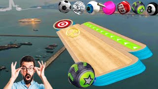 going balls: super balls speed run game play | hard level walkthrough | iOS/android | 🏆