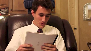 BJ Reads His Mission Letter