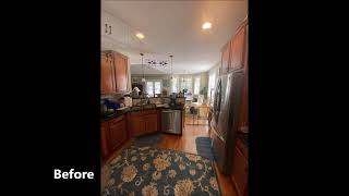 Transitional Kitchen Remodel Done in a Two-Tone Color