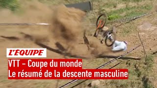 Vtt - Coupe Du Monde Descente Frayeur Pour Le Français Pierron, Iles Vainqueur Historique