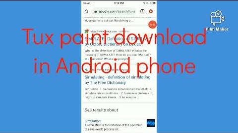 Download Tux paint application in your android phone now with an easy steps