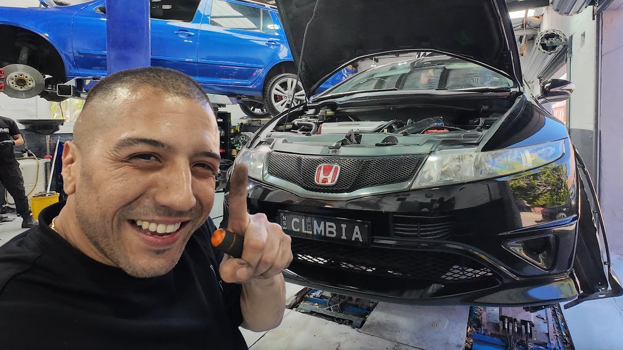 Finally Started Modding My FN2 Honda Civic Type R!