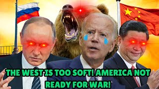 THE WEST IS SOFT! America NOT READY for WAR with Russia! #ukrainewar #russia #russiaukrainewar screenshot 1