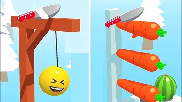 Slice It All Gameplay! Satisfying and Relaxing ASMR Slicing Video