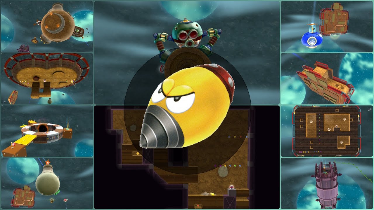 Super Mario Galaxy 2 - Spin-Dig Galaxy [Cinematic Showcase]