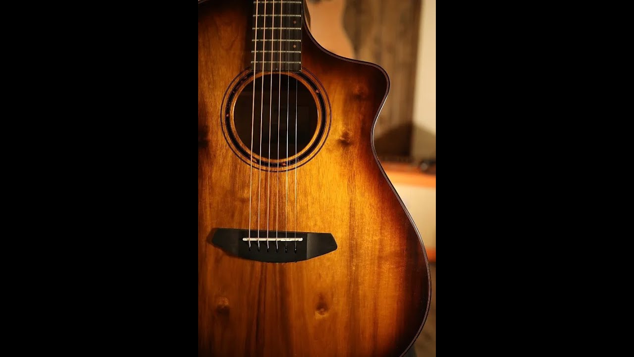 Breedlove Pursuit Exotic S Concert Myrtlewood -The Village