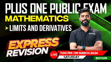 Plus One Maths - Public Exam - Express Revision | Xylem Plus One