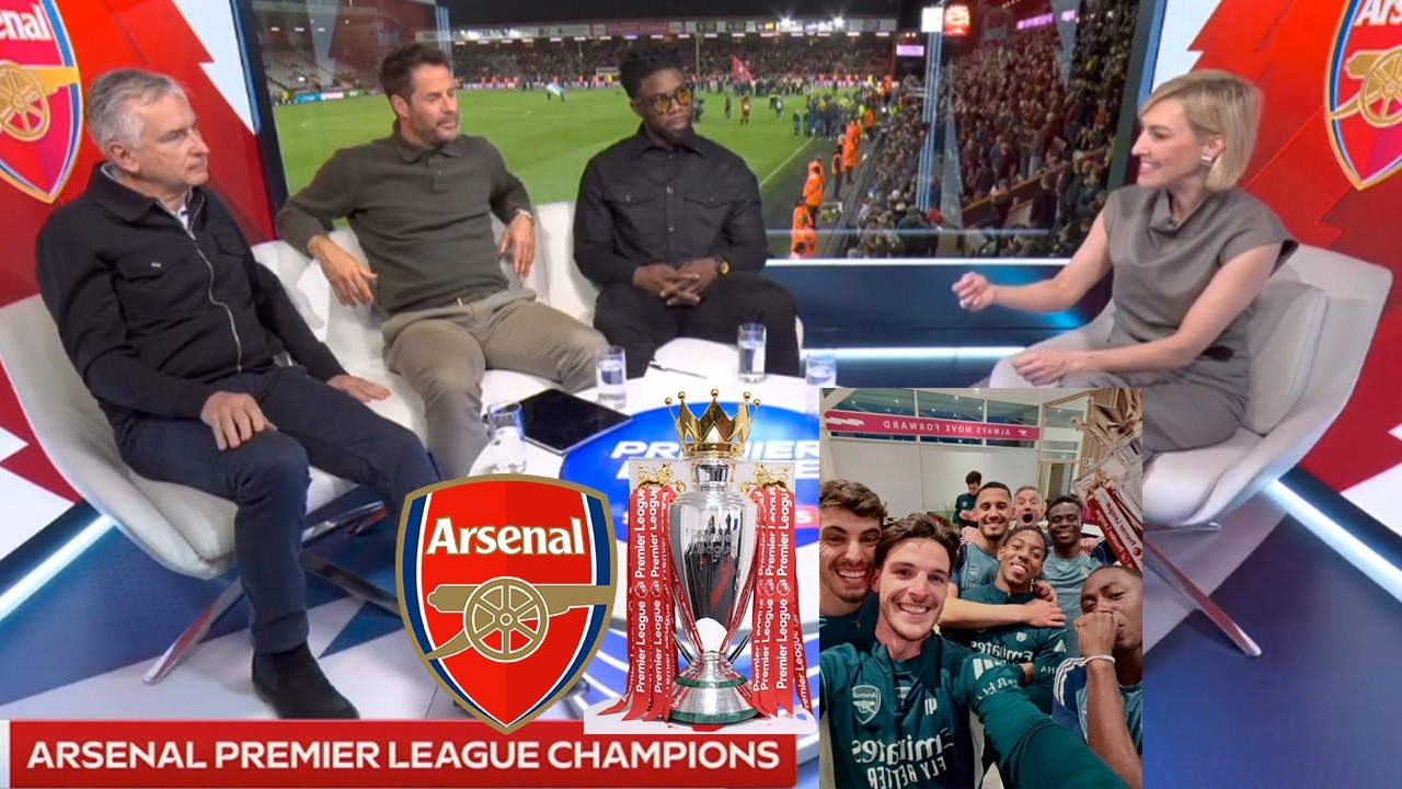 Arsenal 2025/26 Premier League Champions🏆 Arsenal Players Celebrate Pep Congratulates Mikel Arteta
