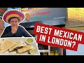 Reviewing an authentic mexican restaurant in london