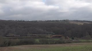 Severn Valley Railway Moguls 2968 & 43106 06/01/2024