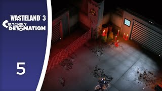 Red lasers and prison bars - Let's Play Wasteland 3: Cult of the Holy Detonation #5