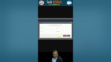 How to display modal popup with a form inside in LWC | #shorts #youtubeshorts #shorts