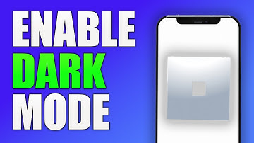 How to Turn on Dark Mode in Roblox Mobile
