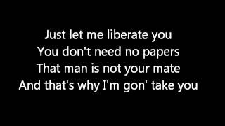 Blurred Lines Robin Thicke ft Pharrell & T I Lyric video by K Jevon D