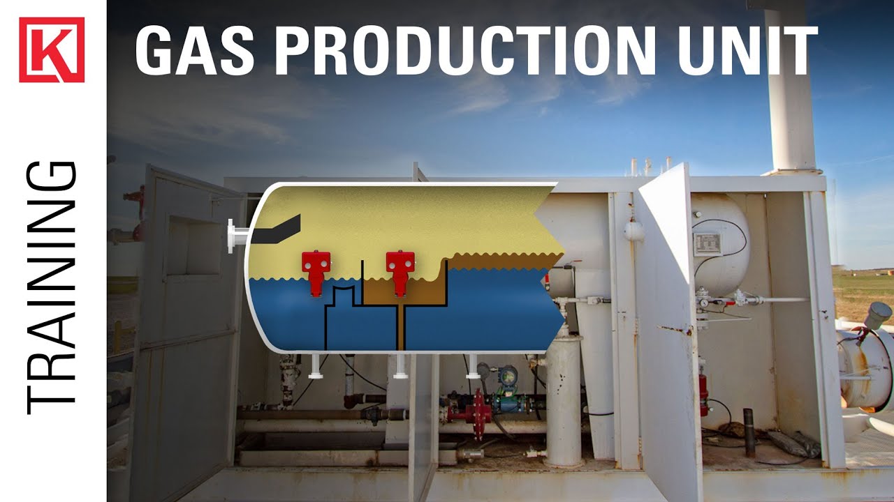 How a Line Heater and Separator Work in a Gas Production Unit