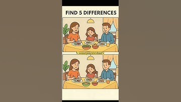 find the 5 differences #animation #brainlearning #shortsfeed #spotthedifference #educationalvideo