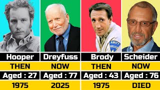 Jaws Cast Then and Now | 1975 - 2025 | Before and After