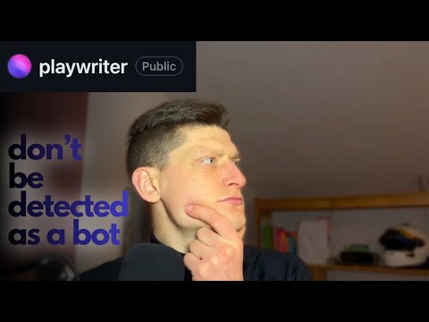 CAN THIS AUTOMATION AVOID BOT DETECTION? PLAYWRITER TEST