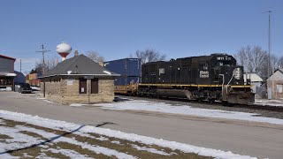 IC SD70 as Rear DPU on CN Intermodal
