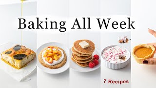 Everything I baked this Week. (cozy recipes, vegan) screenshot 2