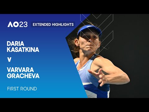 Daria kasatkina v varvara gracheva extended highlights | australian open 2023 first round