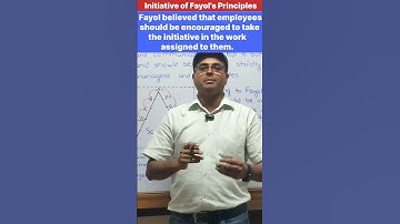 initiative Principle of management by Henri fayol #youtubeshorts #shorts #principles_of_management