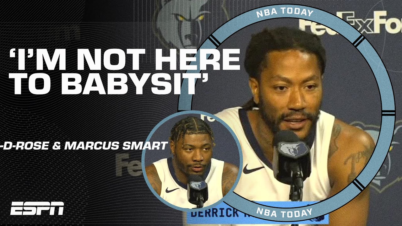 Grizzlies' Derrick Rose Reveals He Told Ja Morant 'I'm Not Here to