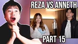 Reza Darmawangsa vs Anneth SING-OFF TIKTOK SONGS PART 15 | REACTION
