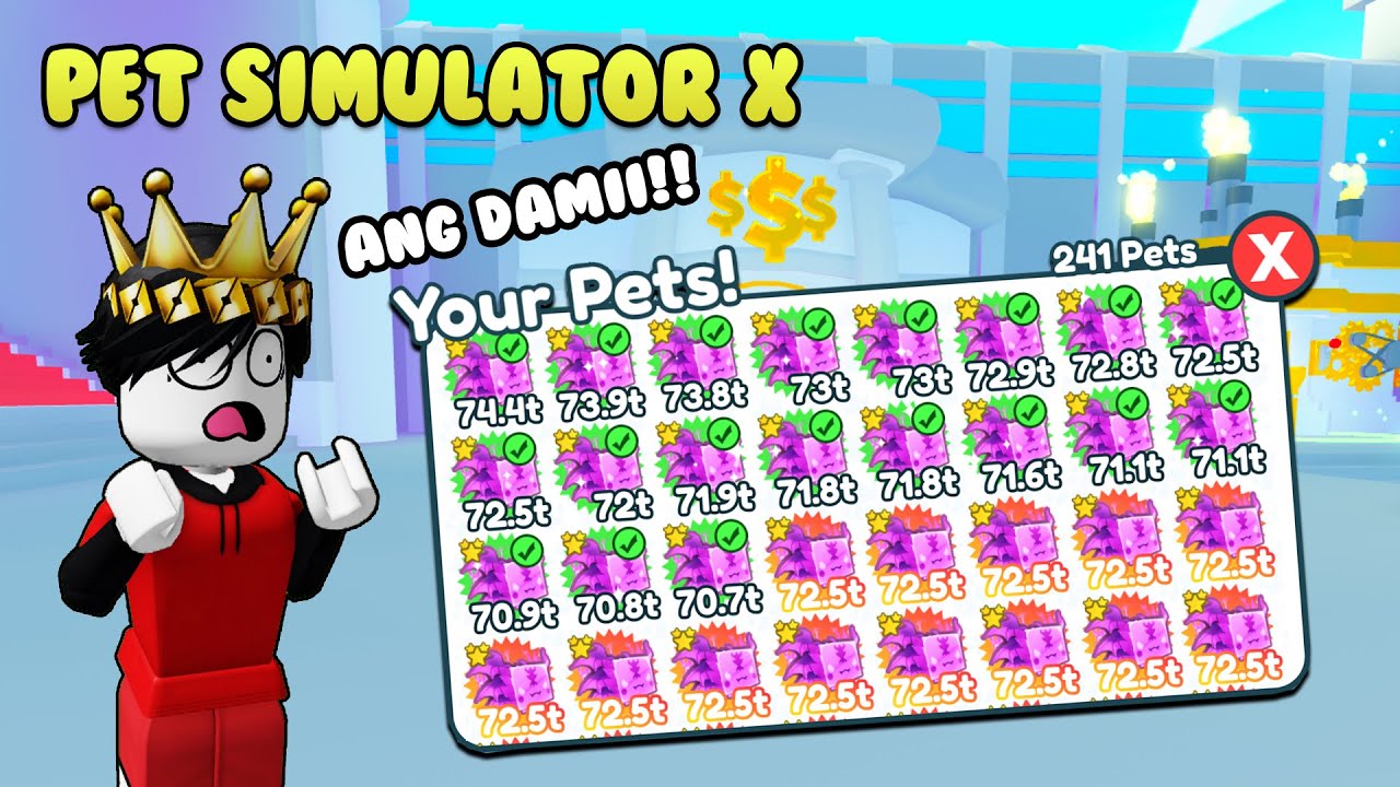 Pet Simulator X FULL TEAM DARK MATTER HELLISH AXOLOTL 😍 *GIVEAWAY