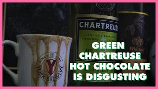 This French Spiked Hot Chocolate is Nightmare Fuel| Chartreuse Hot Chocolate (Verte Chaud)