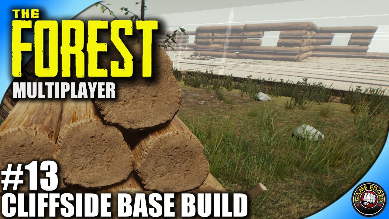 The Forest Let's Play - EP13 - Cliffside Base Build - Multiplayer ...