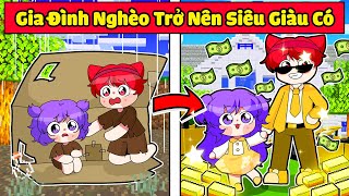 NABEE GIA ĐÌNH VÔ GIA CƯ NGHÈO KHỔ BỖNG TRỞ THÀNH GIA ĐÌNH SIÊU GIÀU CÓ TRONG MINECRAFT 👶🤑