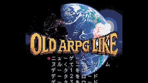 ニートのジジイが無言で遊ぶ、#Pyxel で自作したARPGモドキ Stage1