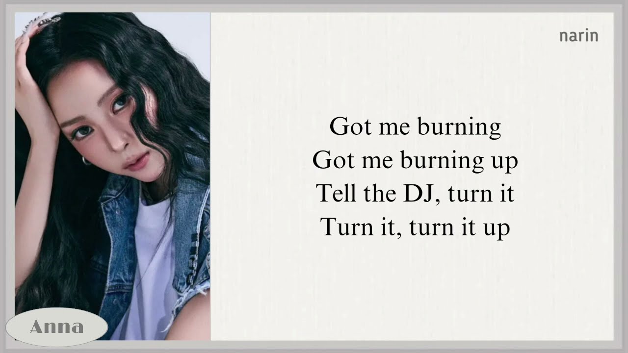 MEOVV BURNING UP karaoke with easy lyrics