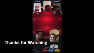 PokerFace App Game Mirror Best Game Big Table 625 M Poker Video Chat Live TEXAS HOLDEM screenshot 4