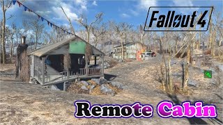[PS4版fallout4]フォールアウト4　Mod　Remote Cabin