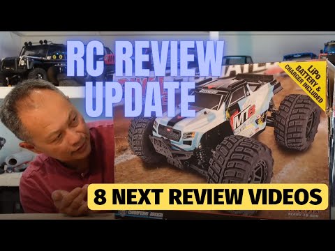 RC Review Update - 8 next products to be reviewed, M1 Abrams, Rival MT8