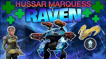 Hussar Marquess Raven with Kestrel & Jump Unit | War Robots