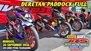 Road Race Paddock Lineup in Tulungagung | JRS Series 5 September 20, 2026