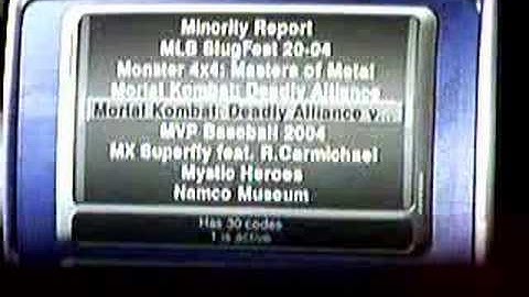 How to use an action replay